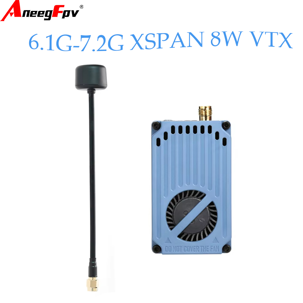Drone Antenna - وحدة إرسال الفيديو RUSHFPV 6.1‑7.2G 8W