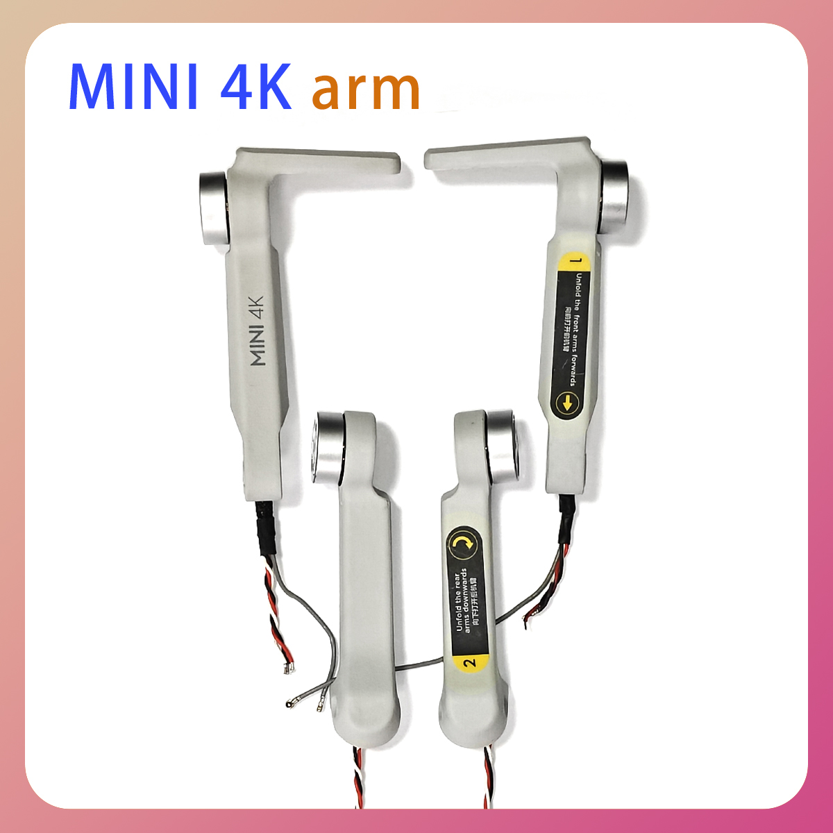 Drone Arm - أذرع DJI Mini 4K الأصلية (اليسرى،
