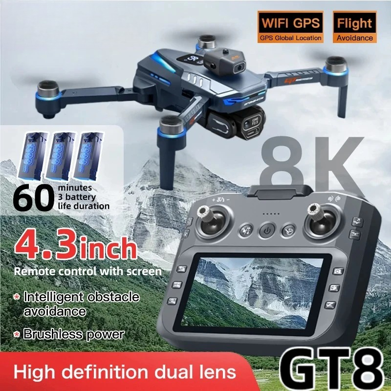 Drone Gps Mount - طائرة بدون طيار GT8 الأصلية بدقة