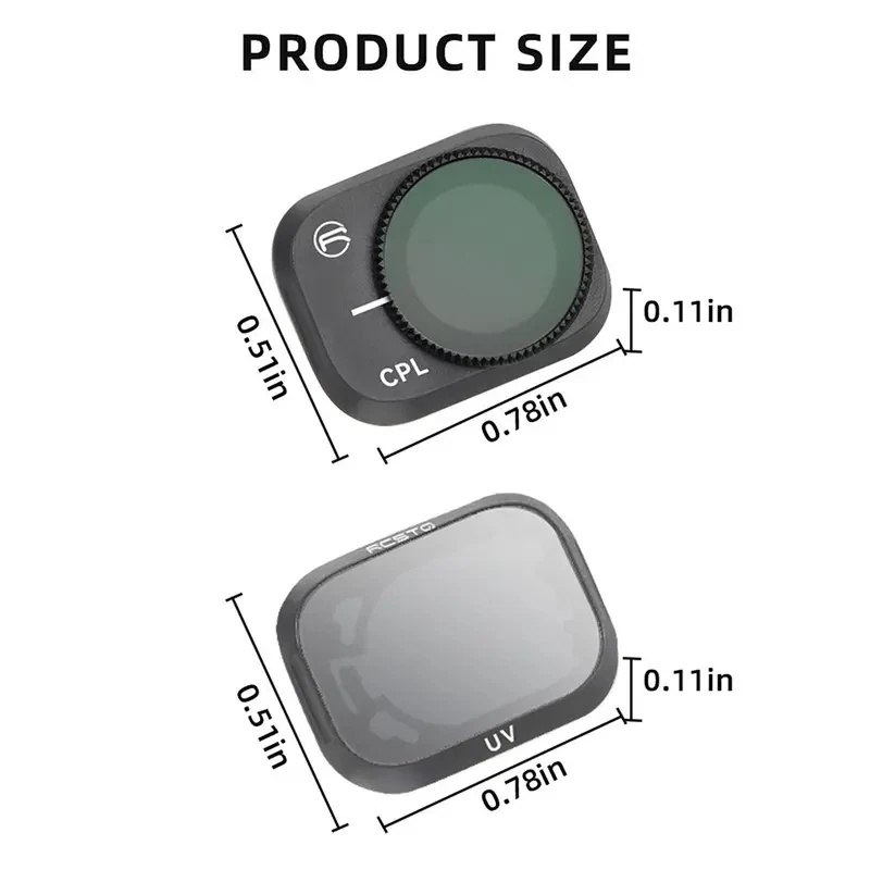 Dji Drone Mini 3 - فلتر طائرة بدون طيار قابل للتخصيص