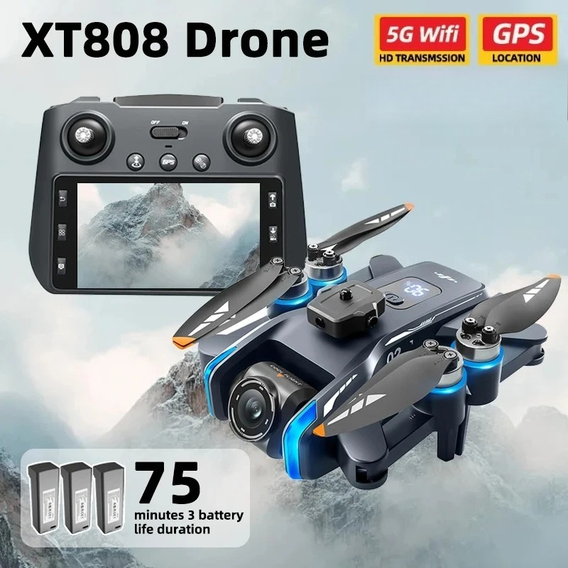 Drone Gps Mount - طائرة بدون طيار XT808 Pro MAX