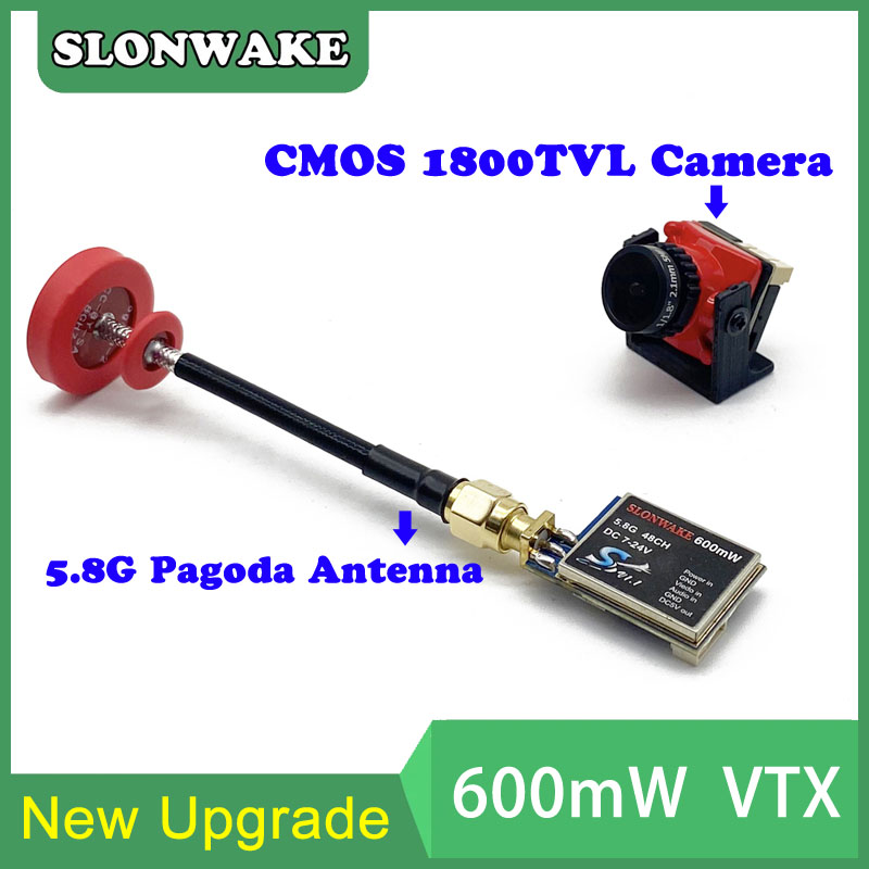 5.8G 48CH 600mW قابل للتعديل V - مراجعة Drone Transmitter وسعره