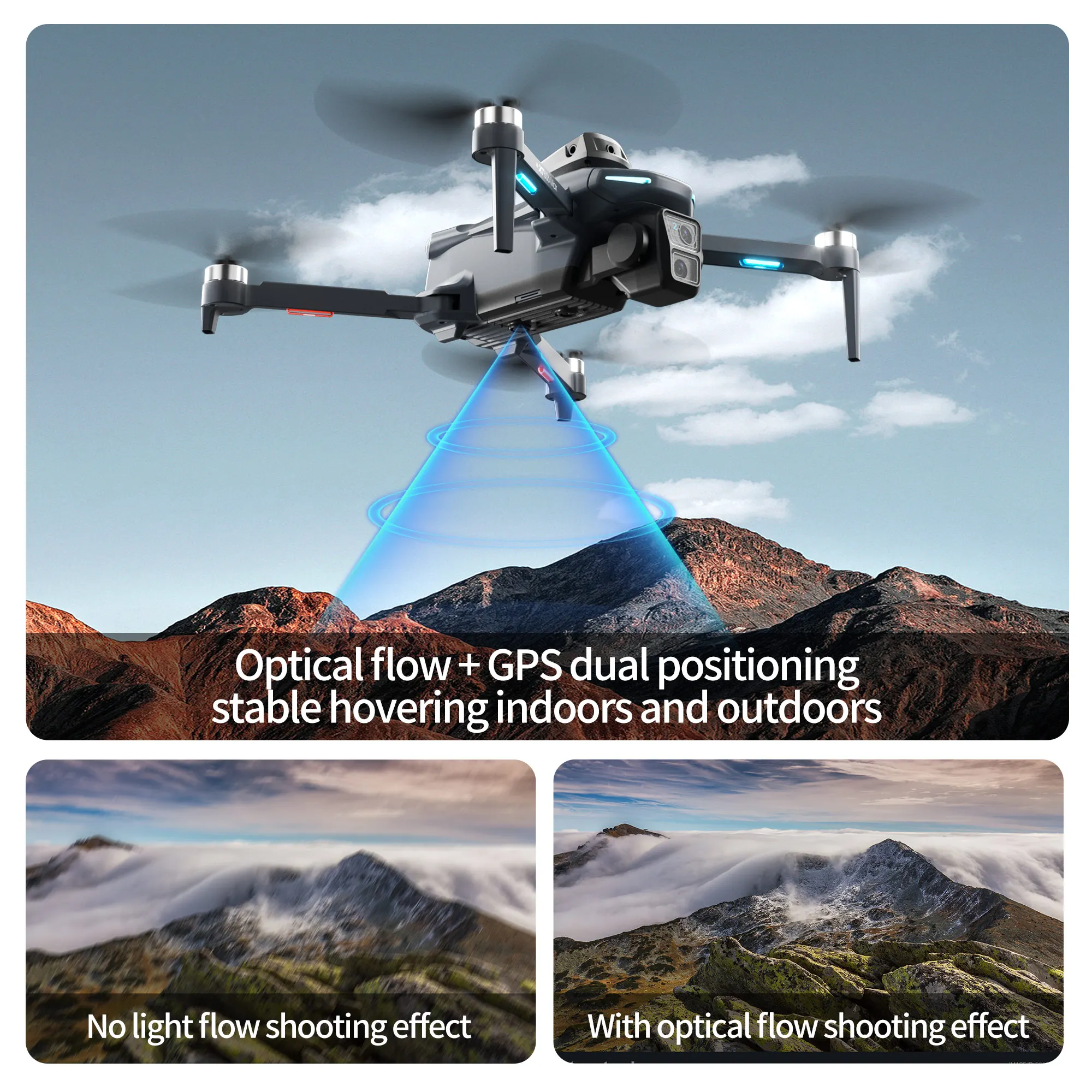 طائرة بدون طيار XT606 MAX GPS  - مراجعة Drone Gps Mount وسعره