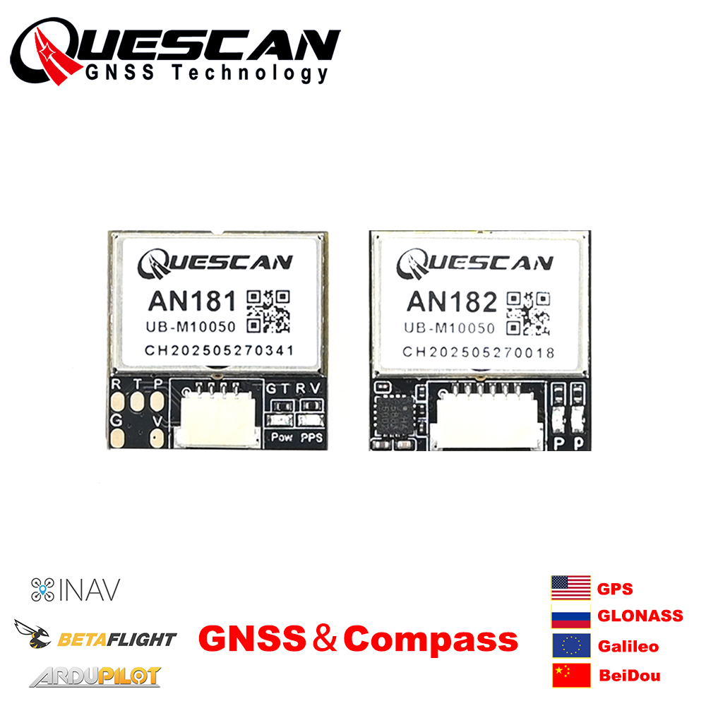 QUESCAN 18 مللي متر M10 GPS GN - مراجعة Drone Compass وسعره