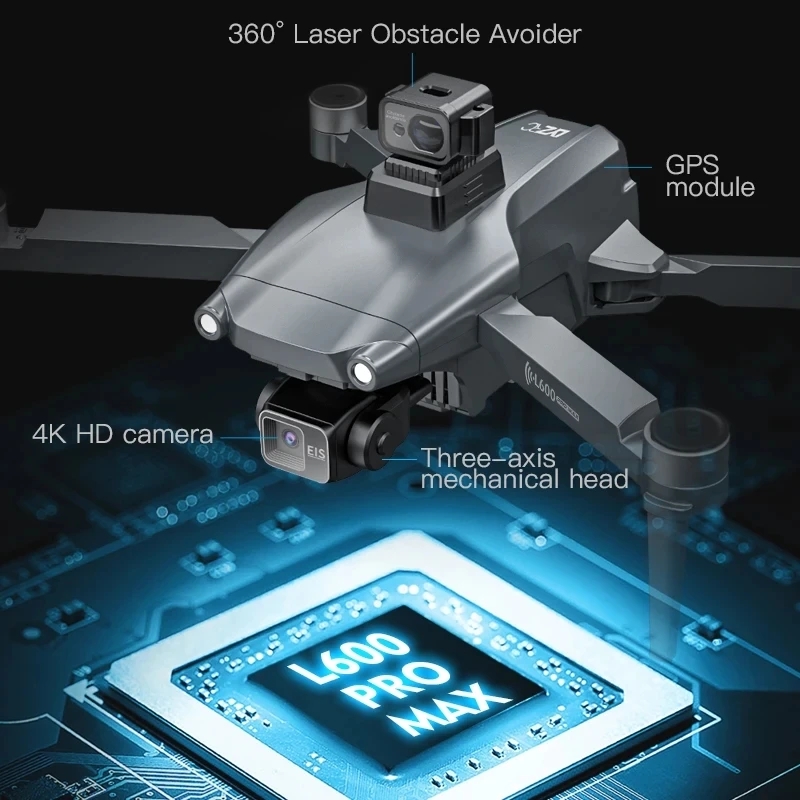 L600 PRO MAX GPS الطائرة بدون  - مراجعة Drone Gps Mount وسعره