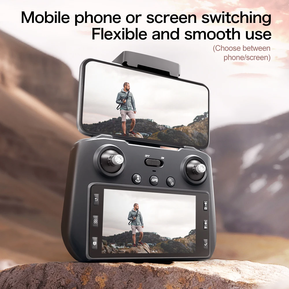 طائرة بدون طيار XT808 Pro MAX  - مراجعة Drone Gps Mount وسعره