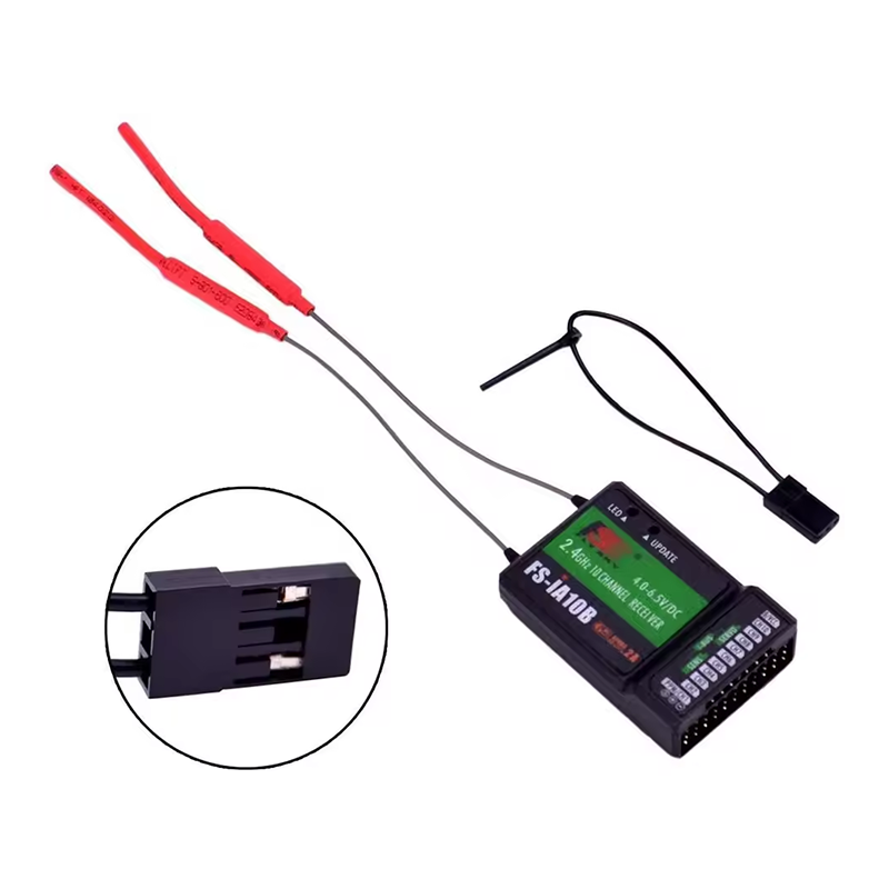 جهاز استقبال Flysky FS-iA10B ب - مراجعة Drone Transmitter وسعره