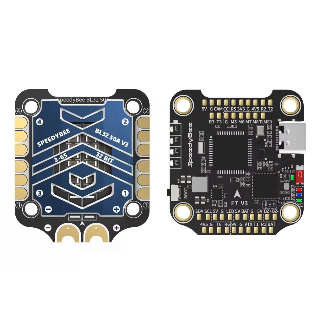 30.5x30.5 مللي متر SpeedyBee F - مراجعة Drone Flight Controller وسعره