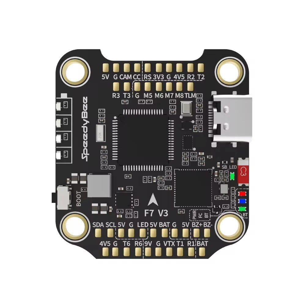 30.5x30.5 مللي متر SpeedyBee F - مراجعة Drone Flight Controller وسعره