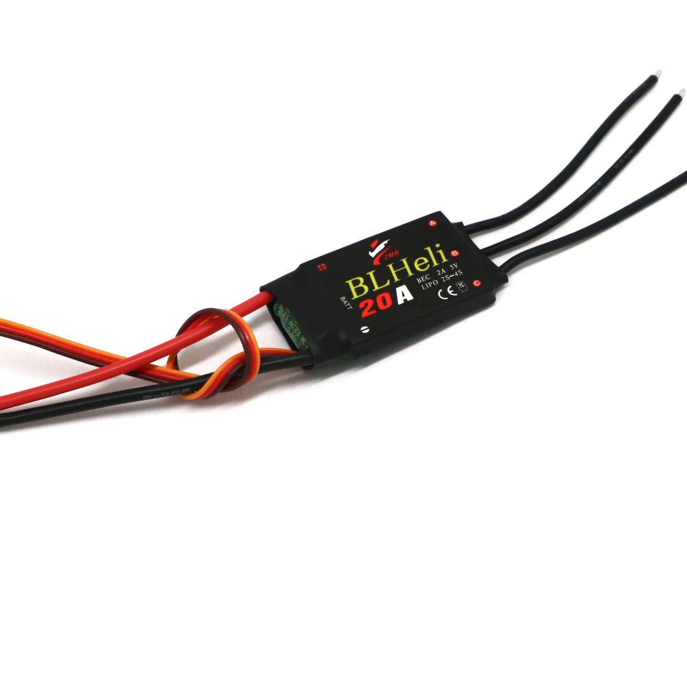 BLHeli فرش ESC 80A 12A 20A 30A - مراجعة Drone Esc وسعره